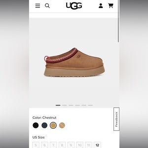 UGG Tazz in Chestnut